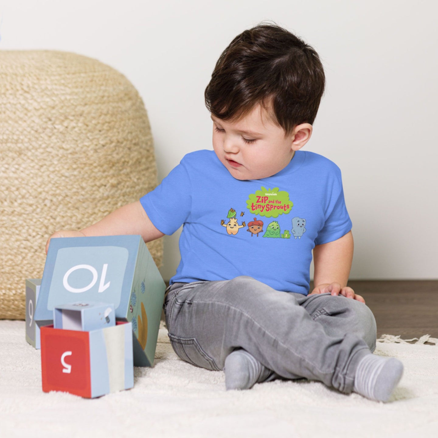 Toddler T-Shirt – Zip and the Tiny Sprouts