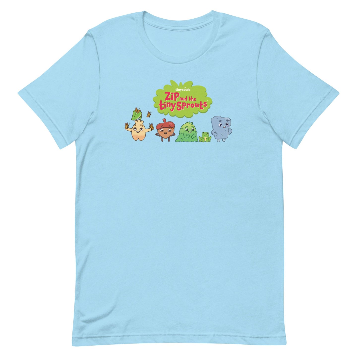 Adult T-Shirt – Zip and the Tiny Sprouts