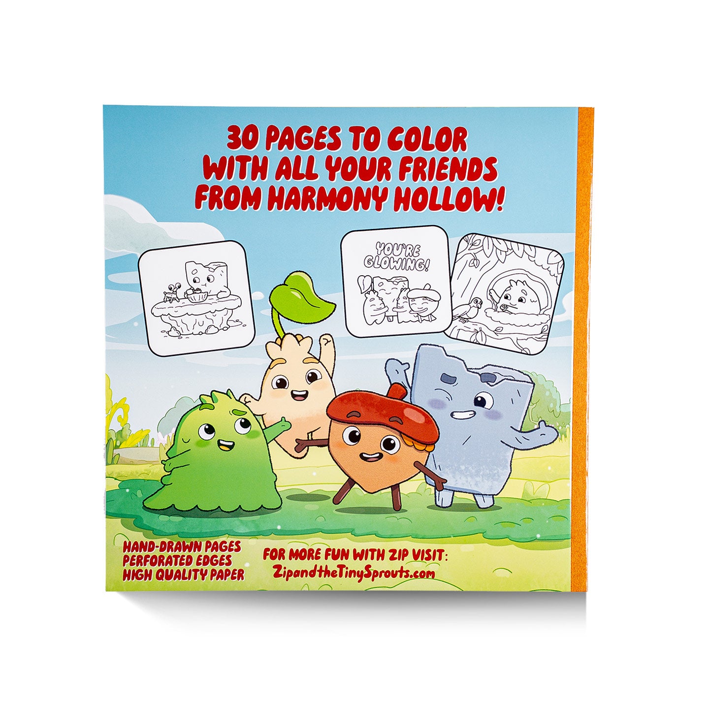Coloring Book – Zip and the Tiny Sprouts